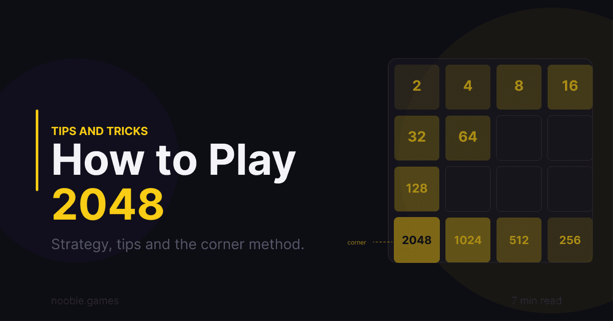 How to Play 2048 - Tips, Tricks and Strategy to Win Every Time